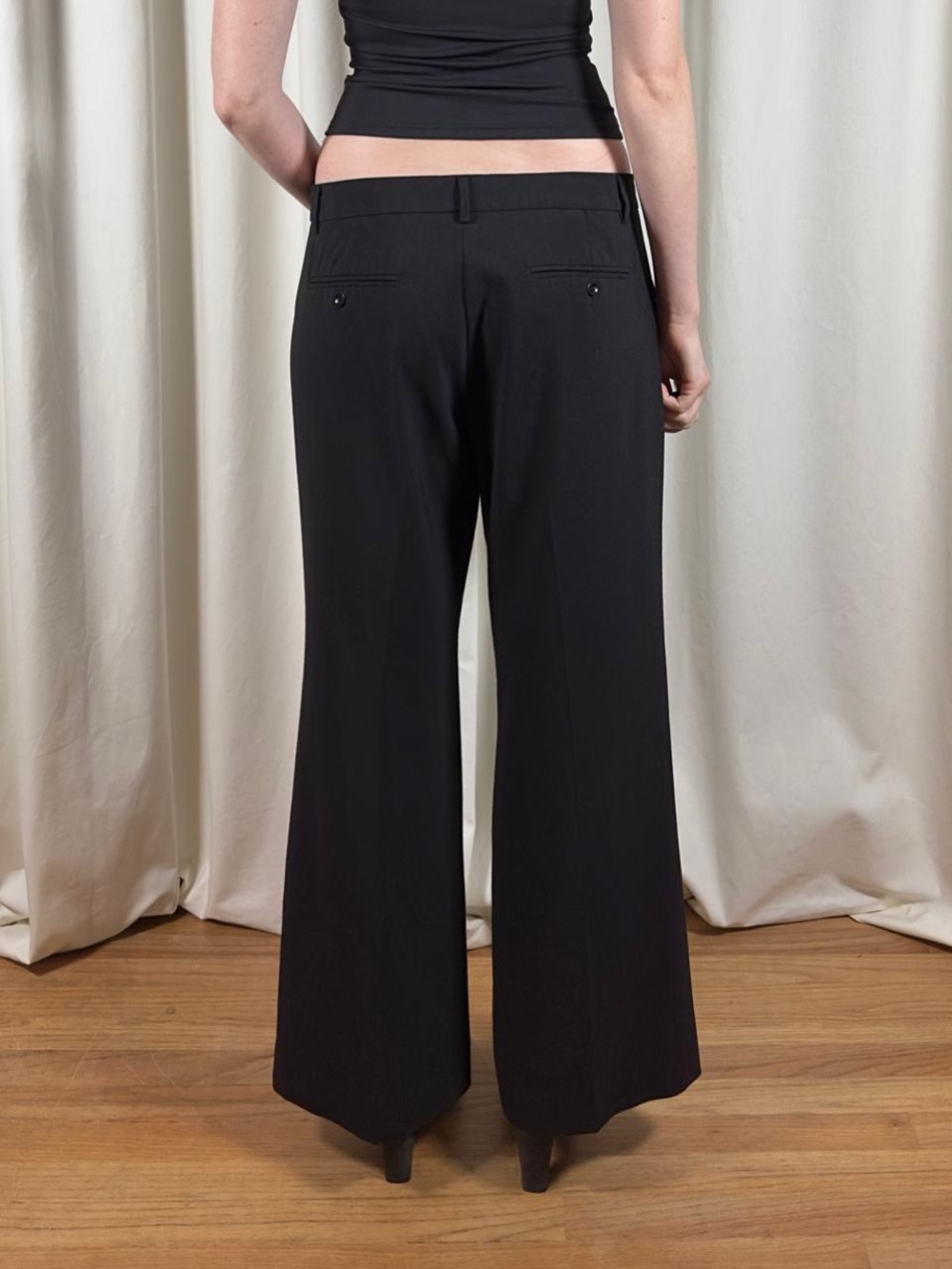 Low Rise Bootcut Pants - Picture 4 of 8